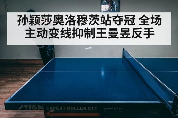 孙颖莎奥洛穆茨站夺冠 全场主动变线抑制王曼昱反手